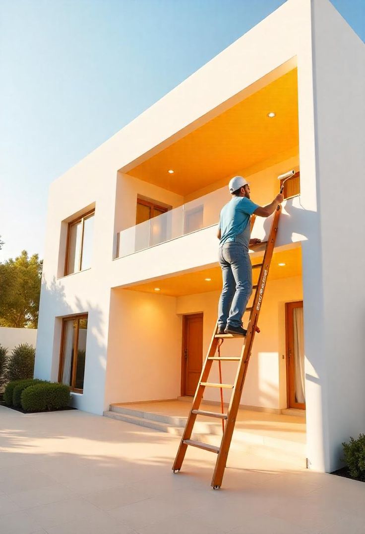 Villa painting